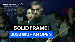 SOLID FRAME! 🚀 | Ronnie O'Sullivan vs Pang Junxu | 2023 Wuhan Open Snooker Highlights
