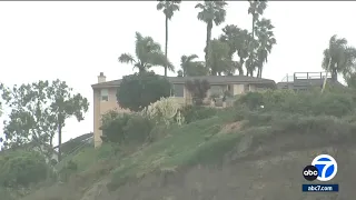 Eroding hillside threatens home of San Clemente couple