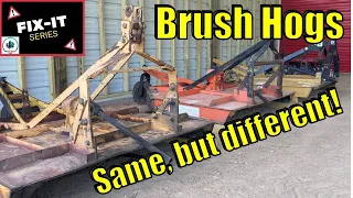 All you need to know about BRUSH HOGS - Most Used Implement on Farm | Brush Hog 101