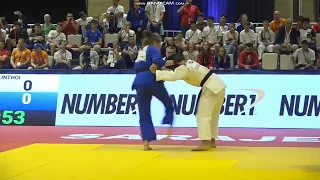 Linthoi Chanambam IND vs Julia Bulanda POL - Judo Cadet Worlds - 57kg Quarterfinal