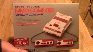 Nintendo Famicom Mini Console, Unboxing and Gameplay
