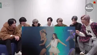 Bts reaction to Blackpink jennie - you and me remix