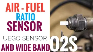 Air fuel ratio sensor: A/F ratio sensor or wide band Oxygen sensor or UEGO Sensor