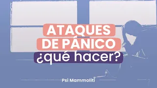 Audio SOS de emergencia para ataques de pánico o ansiedad excesiva. | Psi Mammoliti