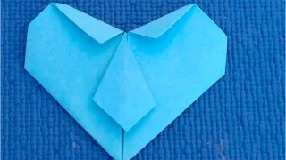 DIY:ОТКРЫТКА ДЛЯ ПАПЫ ! Подарок на 23 февраля.Открытка для папы своими руками. Оригами сердце!!