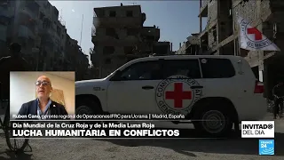 ¿Cómo trabaja la Cruz Roja y la Media Luna Roja en los conflictos de Ucrania y Gaza?