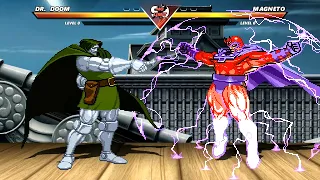 DR DOOM vs MAGNETO - Highest Level Amazing Fight!