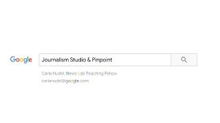 Pinpoint: Periodismo de Investigación - GNI Live Training LATAM
