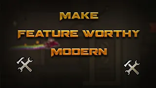 How To Make Feature Worthy Modern Style! | Geometry Dash 2.1