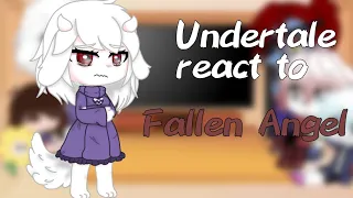 Undertale reacts to Fallen Angel // English // Justme