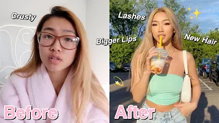 EXTREME 24HR BREAKUP GLOW UP TRANSFORMATION ✨