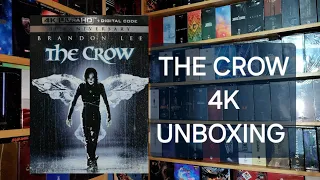 THE CROW 4K ULTRA HD UNBOXING + MENU