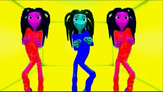 Alien backup dancers - Reggae Me kemastes El taiger Popoy Alien Dance | Little Sharky Channel