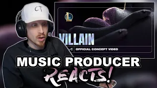 Music Producer Reacts to K/DA - VILLAIN ft. Madison Beer and Kim Petras