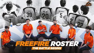 ORANGUTAN FREEFIRE ROSTER 2023-24 | THE BATTLE BEGINS