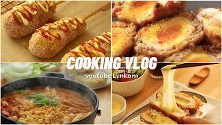 [DualSub] NO OVEN - ASMR | Budae Jjigae (Army Stew), Scotch egg, Cheese Pork Cutlet, Cheese Corn Dog