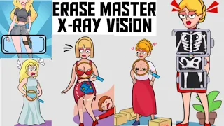 Erase Master:level 1-13 Hot X-Ray Vision Android Gameplay Walkthrough#IamZainu