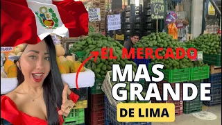 MERCADO MÁS GRANDE DE LIMA. Precios Más Bajos!! Mercado Mayorista de Hortalizas y frutas 🇵🇪