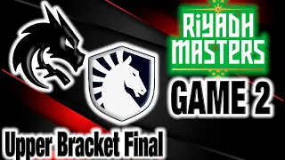 Team Spirit(TS) VS Team Liquid(TL) -GAME 2- Upper Bracket - Riyadh Masters 2023 - Highlights DOTA 2