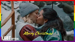 Dani and Amelia "Can I kiss you?" Friends & Family Christmas - Best Lesbian Movies @LGBTOFFICIAL1