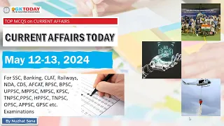 12-13 May 2024 Current Affairs by GK Today | GKTODAY Current Affairs - 2024 March