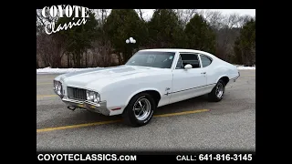 Gorgeous 1970 Cutlass For Sale at Coyote Classics