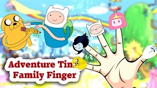 adventure time Finger Family Nursery Rhymes for Kids