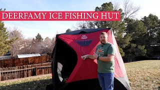 Deerfamy Ice Fishing Hut Tent Unboxing and Initial Impressions