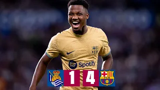 REAL SOCIEDAD 1-4 BARÇA | LALIGA 2022/23 MD2