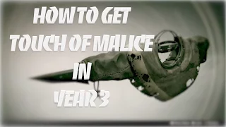 Destiny | Lost Exotics - How to get Touch of Malice in Year 3