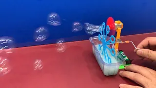 How to make Bubble blower machine