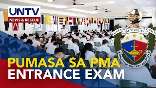 Higit 1,000 indibidwal, pasado sa nationwide PMA entrance examination