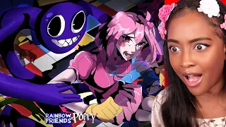 Rainbow Friends VS Poppy Playtime EPIC FIGHT (Anime Edition) EP2