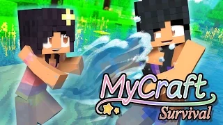 Swimming Little Baby | MyCraft Family Minecraft Survival [Ep.7]