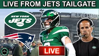 LIVE FROM NEW YORK JETS VS NEW ENGLAND PATRIOTS TAILGATE @ METLIFE STADIUM WEEK 2