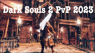 Playing Dark Souls 2 PVP For The First Time Ever in 2023!!! (Hex/Str Lvl 150 Build)