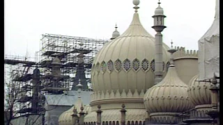 1980s Brighton | Royal Pavilion under Repair | 1983