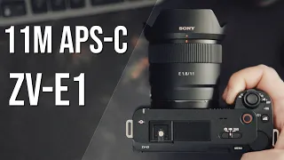 Czy Obiektyw APS-C Ma Sens Na Pełnej Klatce? Sony 11mm 1.8  ZV-E1