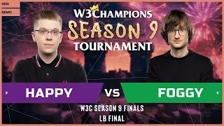 WC3 - W3Champions S9 - LB Final: [UD] Happy vs. Foggy [NE]