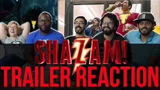 SHAZAM! - Official Trailer - Group Reaction