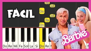 Aqua - Barbie Girl - PIANO FÁCIL CON NOTAS - PIANO TUTORIAL