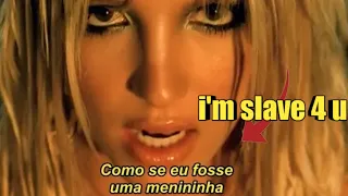 britney spears i'm slave 4 u (Legendado Tradução PT) Alta Qualidade HD Clipe