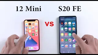 iPhone 12 Mini vs S20 FE : Speed Test + Ram Management