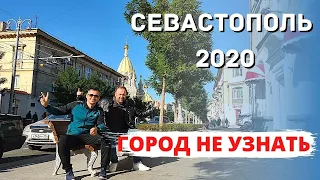 СЕВАСТОПОЛЬ улица БОЛЬШАЯ МОРСКАЯ после реконструкции / как  РОССИЯ города КРЫМА меняет / КРЫМ 2020