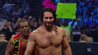 Demon Kane & The Dudley Boyz vs. Seth Rollins & The New Day: SmackDown, Oct. 1, 2015