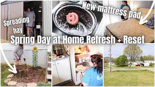 2024 SPRING HOME REFRESH & RESET WITH ME INDOOR OUTDOOR HOMEMAKING MOTIVATION