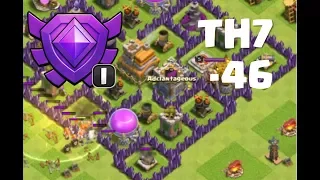 WTF! TH7 GET 46 TROPHIES? IN CRYSTAL LEAGUE?