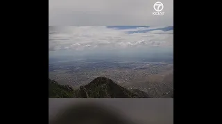 Sandia Crest camera captures stunning timelapse over Albuquerque