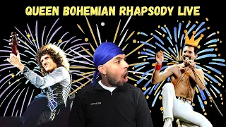 Queen Bohemian Rhapsody Live Montreal (REACTION!!!)