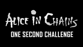 Alice in Chains One Second Challenge